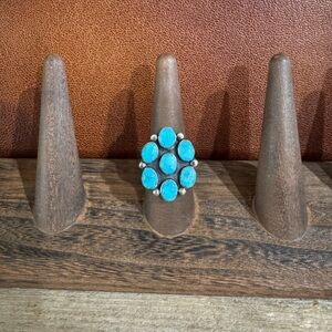 Turquoise Cluster Ring
